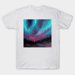 nothern lights aurora borealis T-Shirt